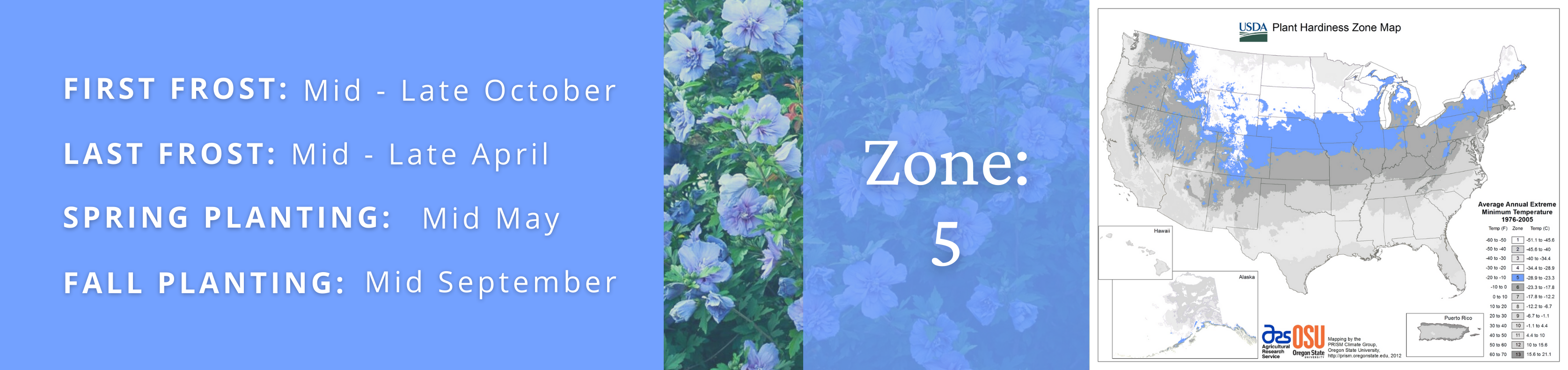 Zone gardening april map hardiness usda plant garden list zones planting plants do where grow 5b usa flowers annual average