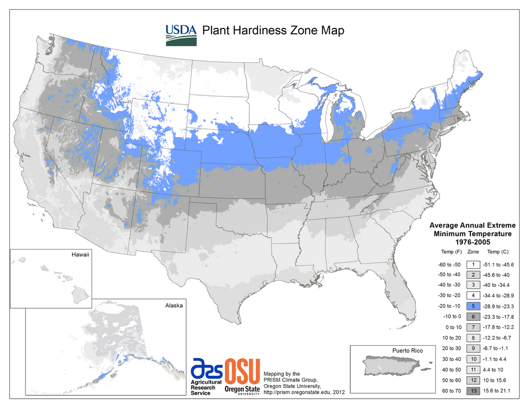 Proven Winners Direct™ Zone Guide: Zone 5