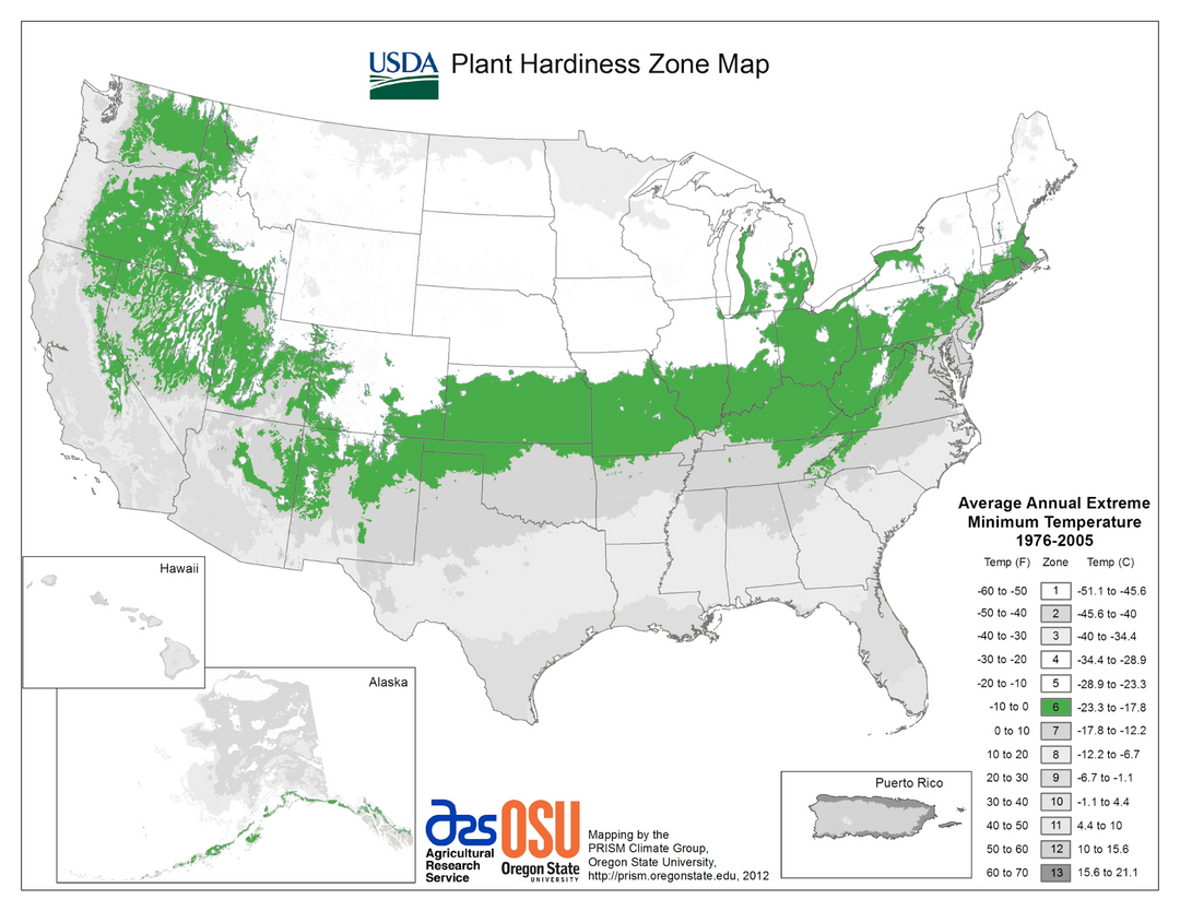 Proven Winners Direct™ Zone Guide: Zone 6