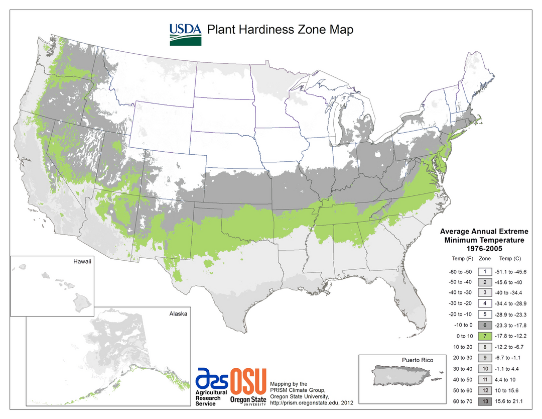 Proven Winners Direct™ Zone Guide: Zone 7