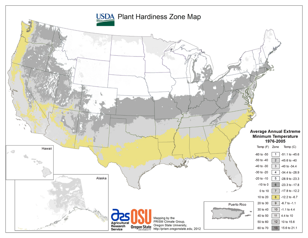 Proven Winners Direct™ Zone Guide: Zone 8
