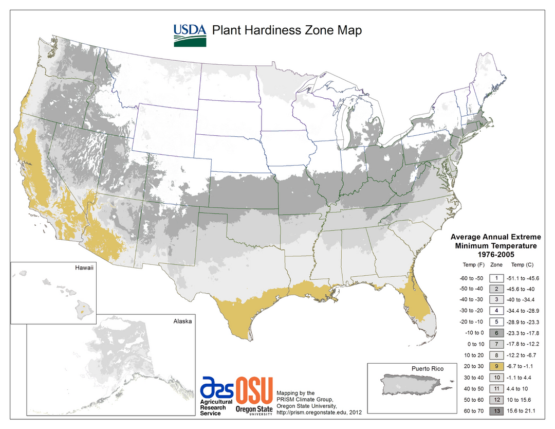 Proven Winners Direct™ Zone Guide: Zone 9