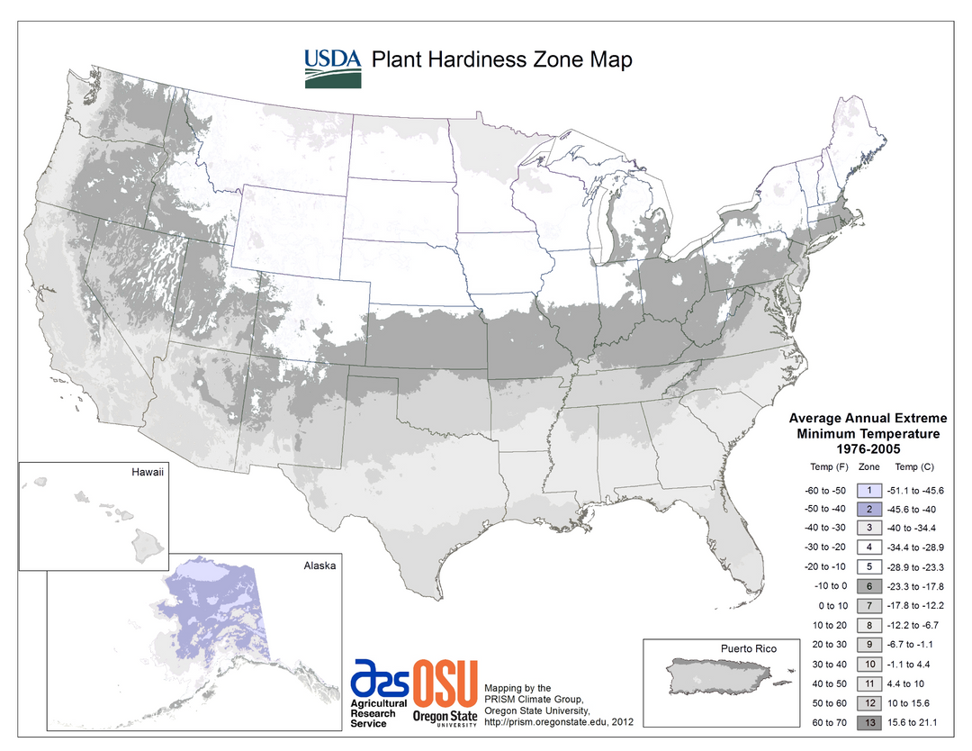 Proven Winners Direct™ Zone Guide: Zones 1 and 2