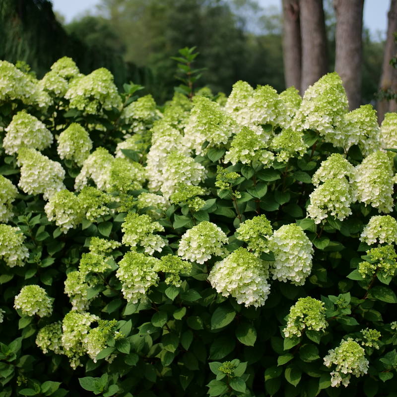 Little Lime Punch Little Lime Punch Panicle Hydrangea in use.