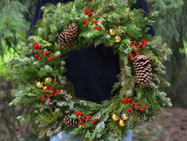 Handcrafted Holiday Wreaths