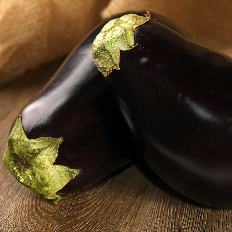 Proven Selections Eggplant up close.