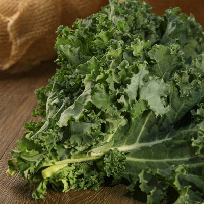 Proven Selections Mixed Kale in focus.